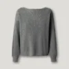 Pullover mit U-Ausschnitt und Rippmuster Pullover mit U-Ausschnitt und Rippmuster