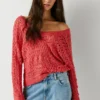Pullover mit V-Ausschnitt und Ajourmuster Pullover mit V-Ausschnitt und Ajourmuster