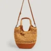 Raffia-Tragetasche