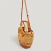 Raffia-Tragetasche