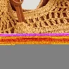 Raffia-Tragetasche