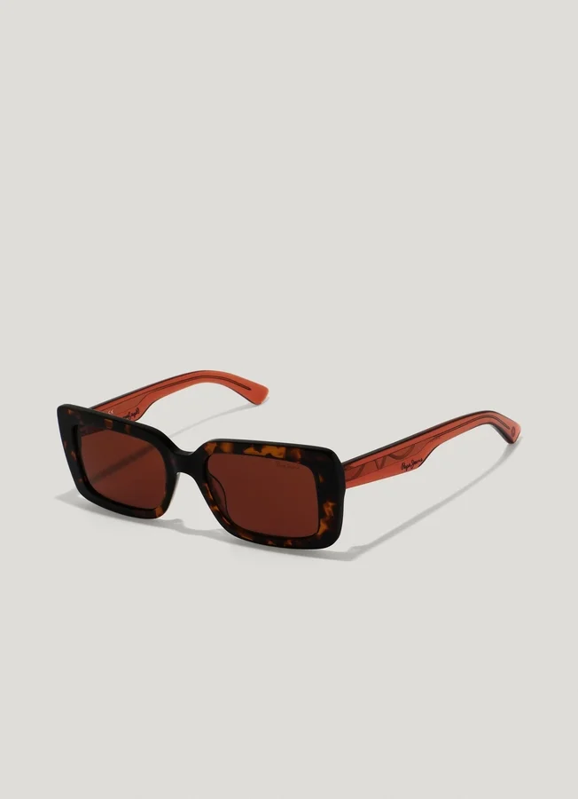Rechteckige Sonnenbrille Rechteckige Sonnenbrille