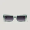 Rechteckige Sonnenbrille