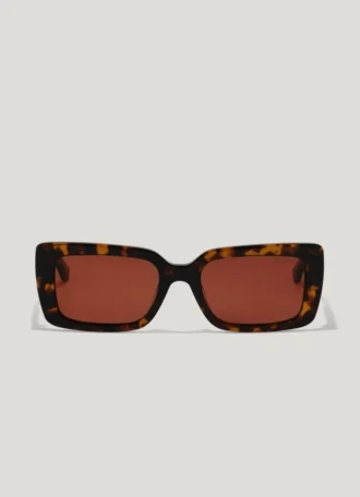 Rechteckige Sonnenbrille
