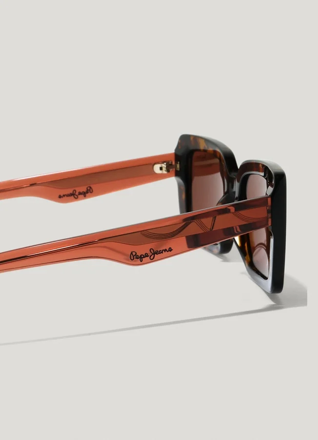 Rechteckige Sonnenbrille Rechteckige Sonnenbrille