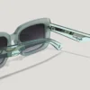 Rechteckige Sonnenbrille