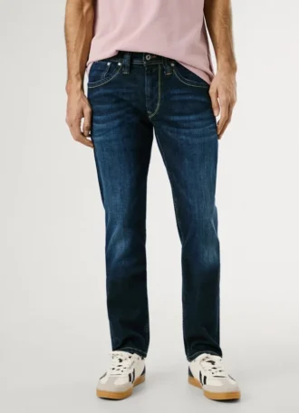 Regular-Fit-Jeans mit mittlerer Leibhöhe – Cash