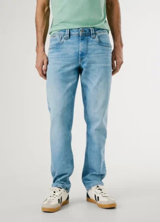 Regular-Fit-Jeans mit mittlerer Leibhöhe – Cash