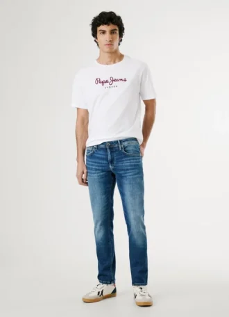 Regular-Fit-Jeans mit mittlerer Leibhöhe – Stanley