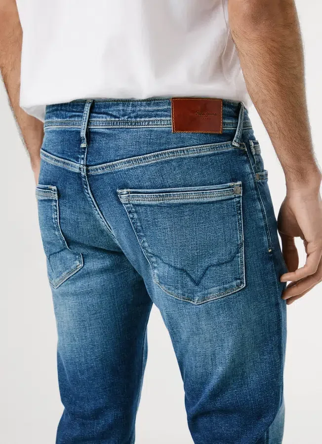 Regular-Fit-Jeans mit mittlerer Leibhöhe – Stanley Regular-Fit-Jeans mit mittlerer Leibhöhe – Stanley