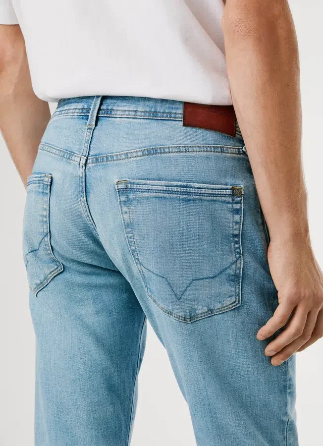 Regular-Fit-Jeans mit mittlerer Leibhöhe – Stanley Regular-Fit-Jeans mit mittlerer Leibhöhe – Stanley