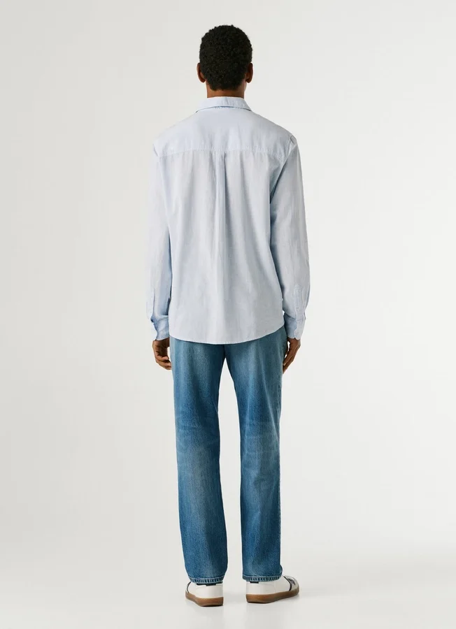 Regular Fit, stückgefärbtes Hemd Regular Fit, stückgefärbtes Hemd