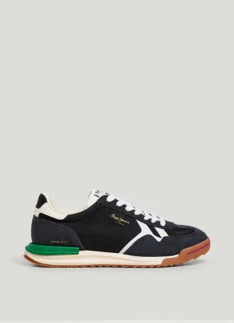 Retro-Sneaker mit Wildlederdetails – Marvin