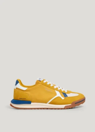 Retro-Sneaker mit Wildlederdetails – Marvin