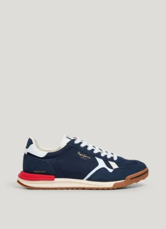 Retro-Sneaker mit Wildlederdetails – Marvin