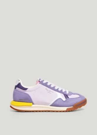 Retro-Sneaker mit Wildlederdetails – Marvin