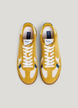 Retro-Sneaker mit Wildlederdetails – Marvin
