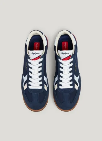 Retro-Sneaker mit Wildlederdetails – Marvin