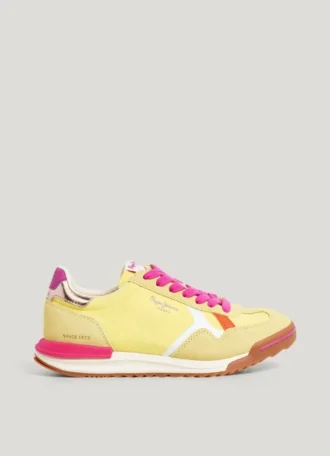 Retro-Sneaker mit Wildlederdetails – Marvin