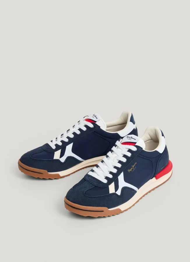 Retro-Sneaker mit Wildlederdetails – Marvin Retro-Sneaker mit Wildlederdetails – Marvin
