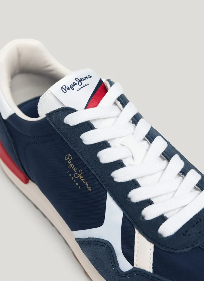 Retro-Sneaker mit Wildlederdetails – Marvin Retro-Sneaker mit Wildlederdetails – Marvin