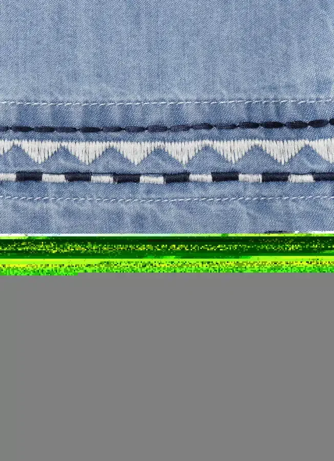 Ärmelloses Denim-Top Ärmelloses Denim-Top