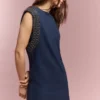 Ärmelloses Minikleid Ärmelloses Minikleid