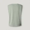Ärmelloses Shirt mit durchbrochenem Logo