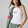 Ärmelloses Top mit Rippbündchen Ärmelloses Top mit Rippbündchen
