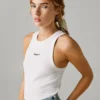 Ärmelloses Top mit Rippbündchen Ärmelloses Top mit Rippbündchen