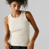 Ärmelloses Top mit Rippbündchen Ärmelloses Top mit Rippbündchen