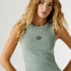 Ärmelloses Top mit Rippbündchen Ärmelloses Top mit Rippbündchen