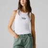 Ärmelloses Top mit Rippbündchen Ärmelloses Top mit Rippbündchen
