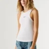 Ärmelloses Top mit Rippbündchen Ärmelloses Top mit Rippbündchen