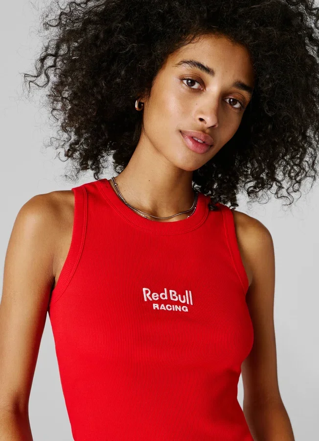 Ärmelloses Top mit Rippbündchen Ärmelloses Top mit Rippbündchen