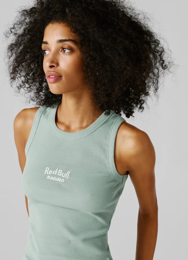 Ärmelloses Top mit Rippbündchen Ärmelloses Top mit Rippbündchen