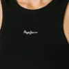 Ärmelloses Top mit Rippbündchen Ärmelloses Top mit Rippbündchen