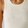 Ärmelloses Top mit Rippbündchen Ärmelloses Top mit Rippbündchen