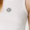 Ärmelloses Top mit Rippbündchen