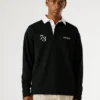 Rugby-Polo mit aufgedrucktem Logo Rugby-Polo mit aufgedrucktem Logo