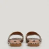 Sandalen mit Animal-Print Sandalen mit Animal-Print