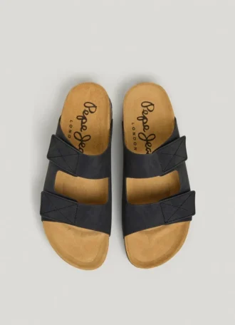 Sandalen mit doppeltem Klettverschluss