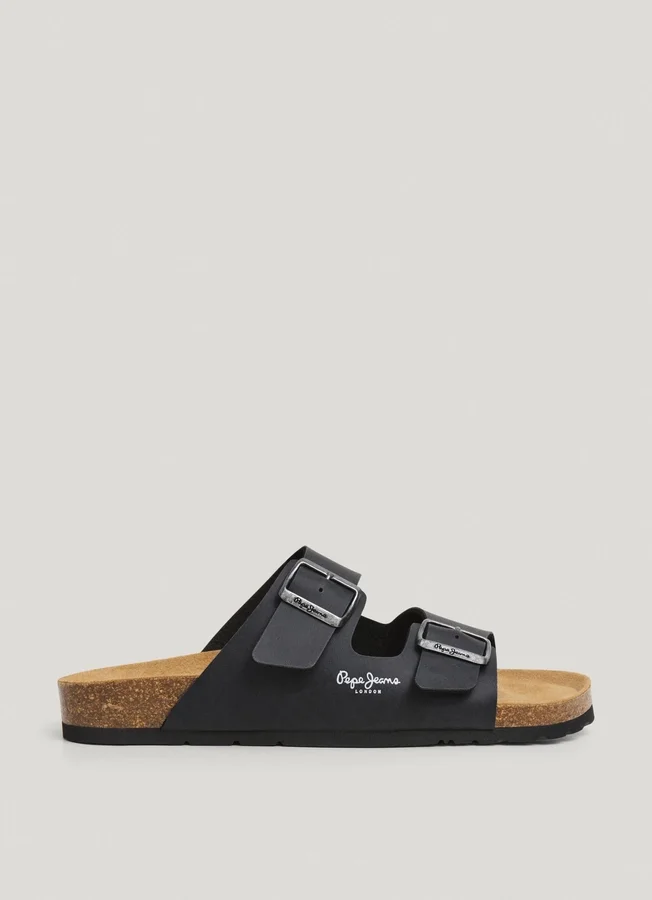 Sandalen mit doppelter Schnalle Sandalen mit doppelter Schnalle