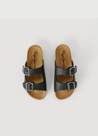 Sandalen mit doppelter Schnalle