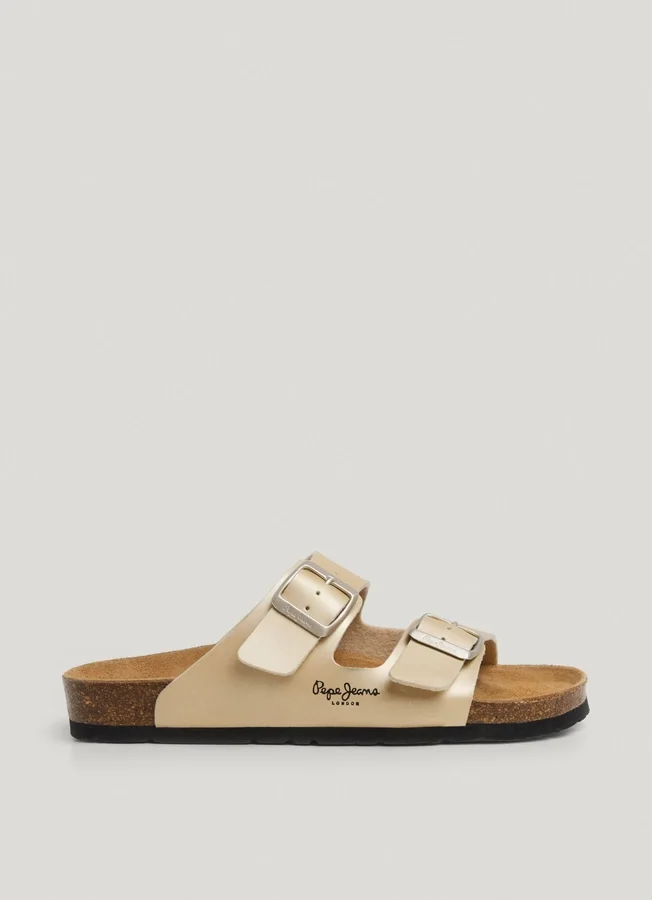 Sandalen mit doppelter Schnalle Sandalen mit doppelter Schnalle