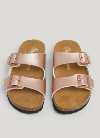 Sandalen mit doppelter Schnalle