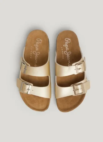 Sandalen mit doppelter Schnalle
