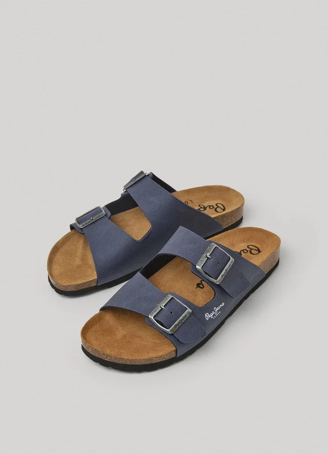 Sandalen mit doppelter Schnalle Sandalen mit doppelter Schnalle
