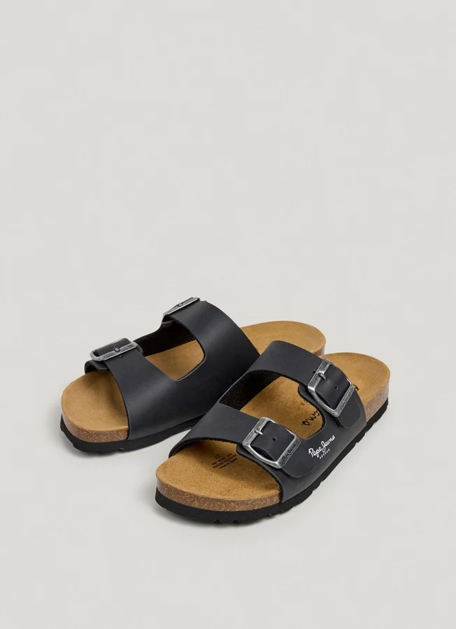 Sandalen mit doppelter Schnalle Sandalen mit doppelter Schnalle