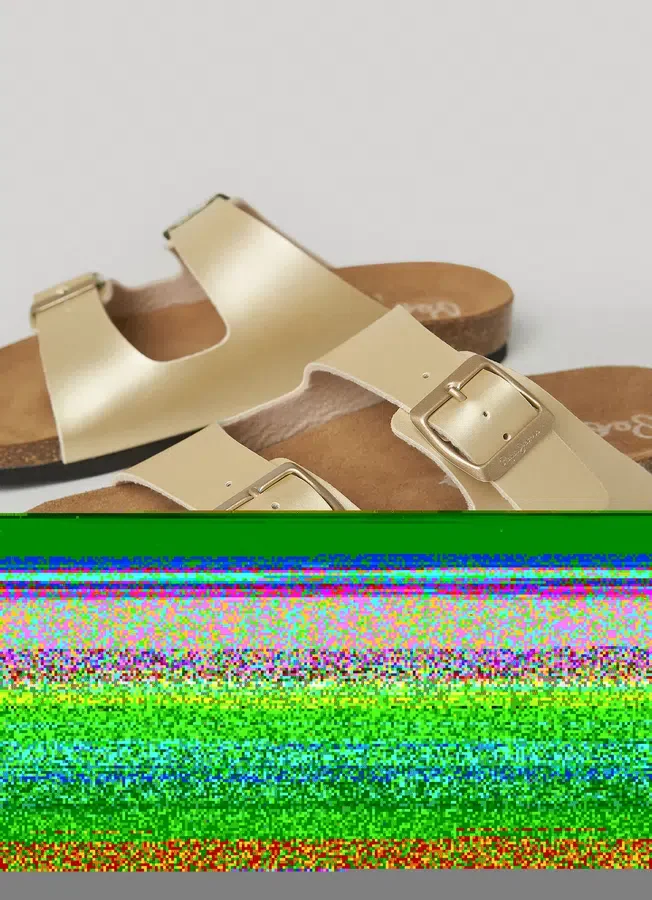 Sandalen mit doppelter Schnalle Sandalen mit doppelter Schnalle